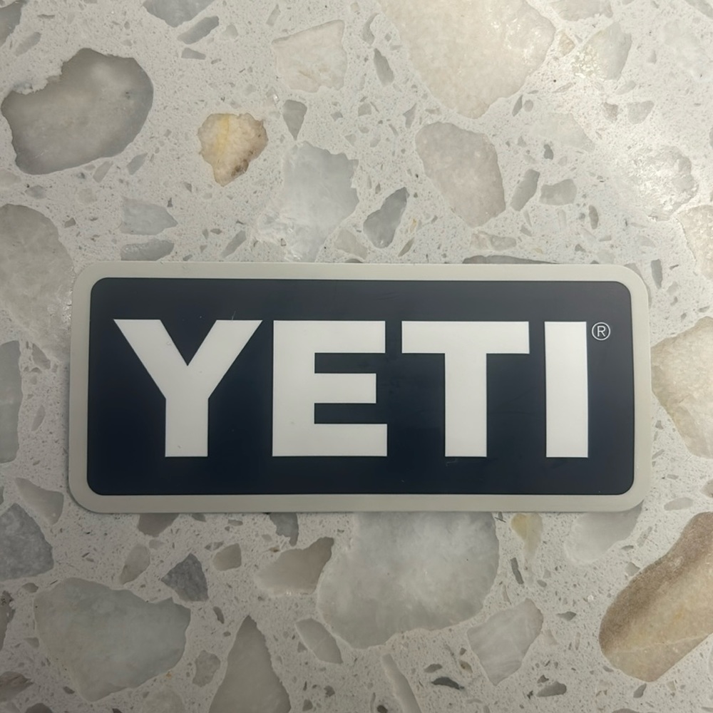 YETI sticker